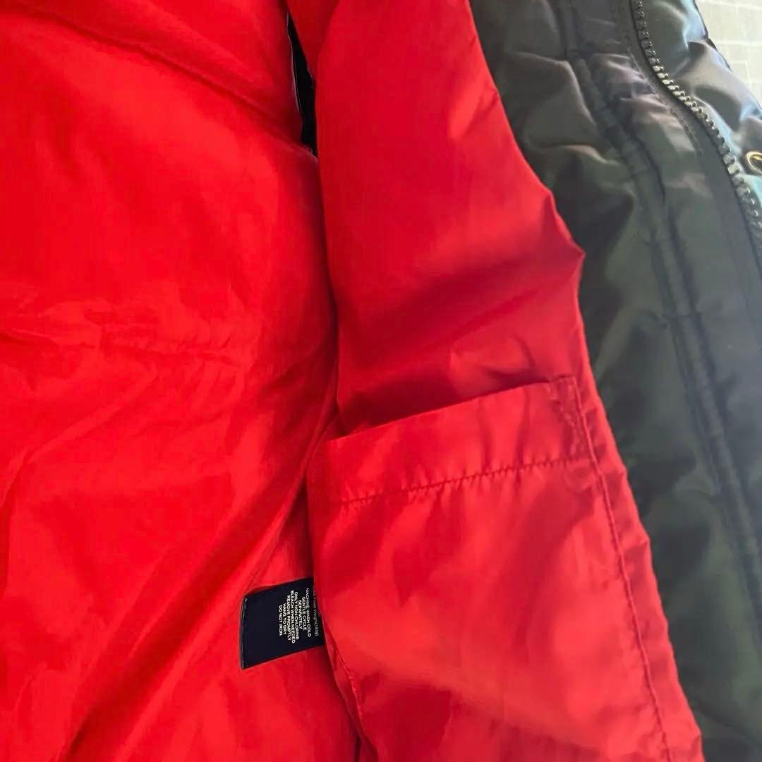 美品　ポロラルフローレン　ダウンベスト　チェック柄　フード付き　L