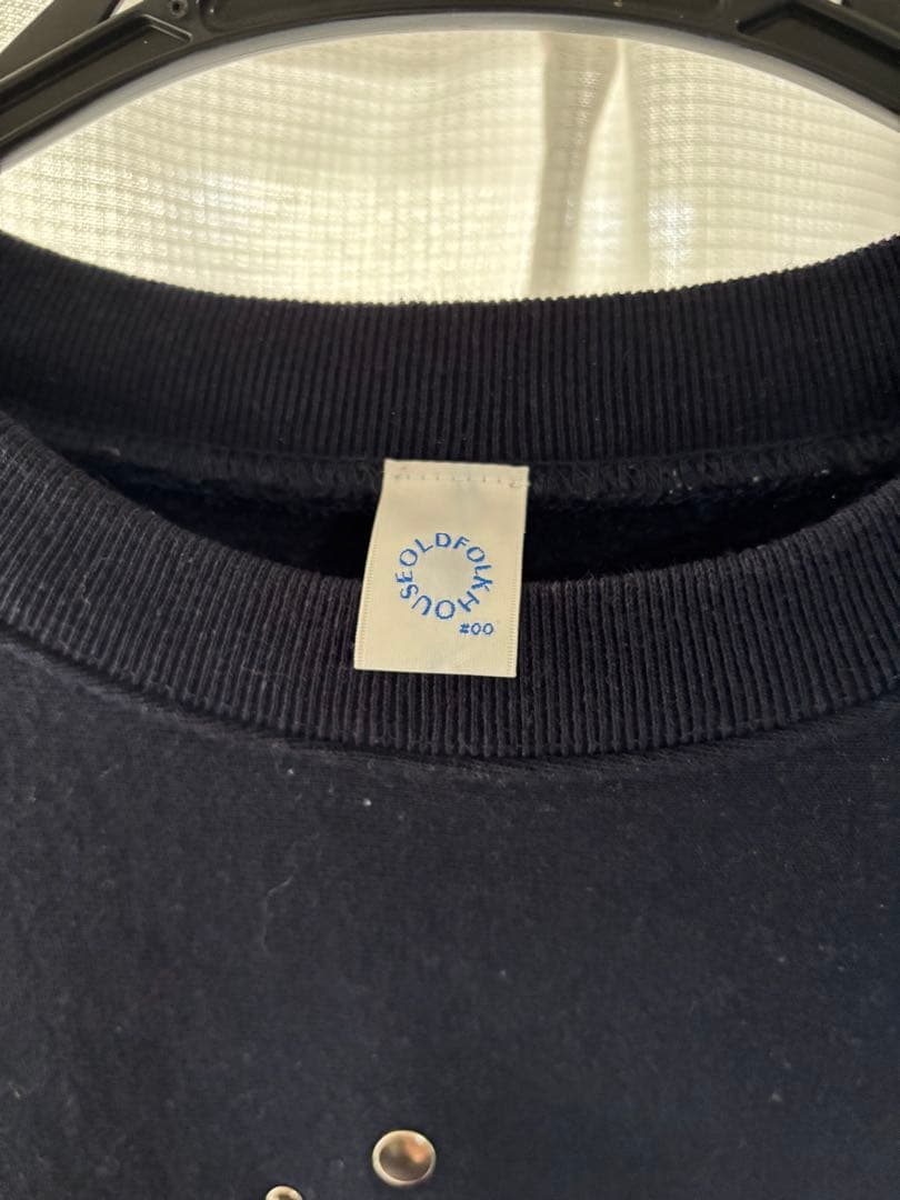 OLD FOLK HOUSE ネイビー スウェット　MADE IN JAPAN