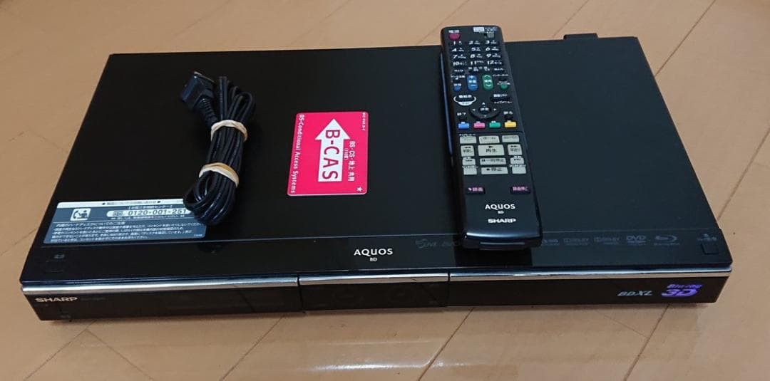☆ SHARP AQUOS ブルーレイレコーダー BD-HDW80 ☆