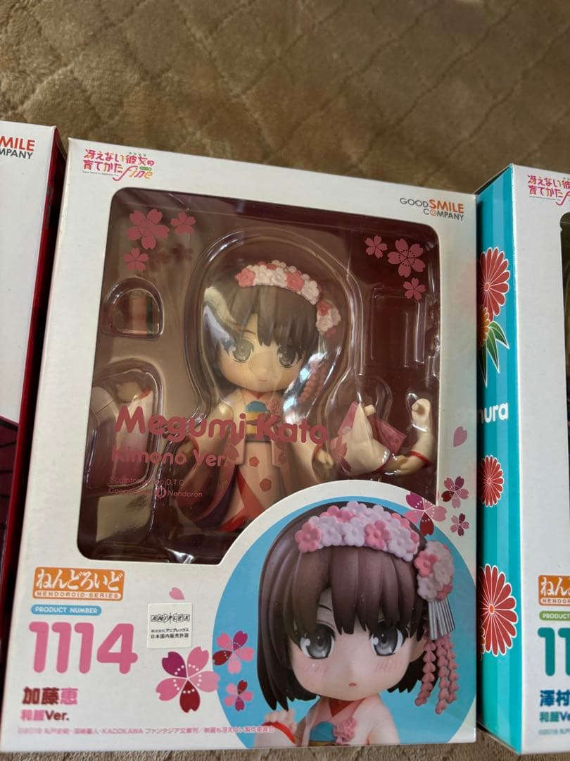 加藤恵、澤村・スペンサー・英梨々、霞ヶ丘詩羽 ねんどろセット