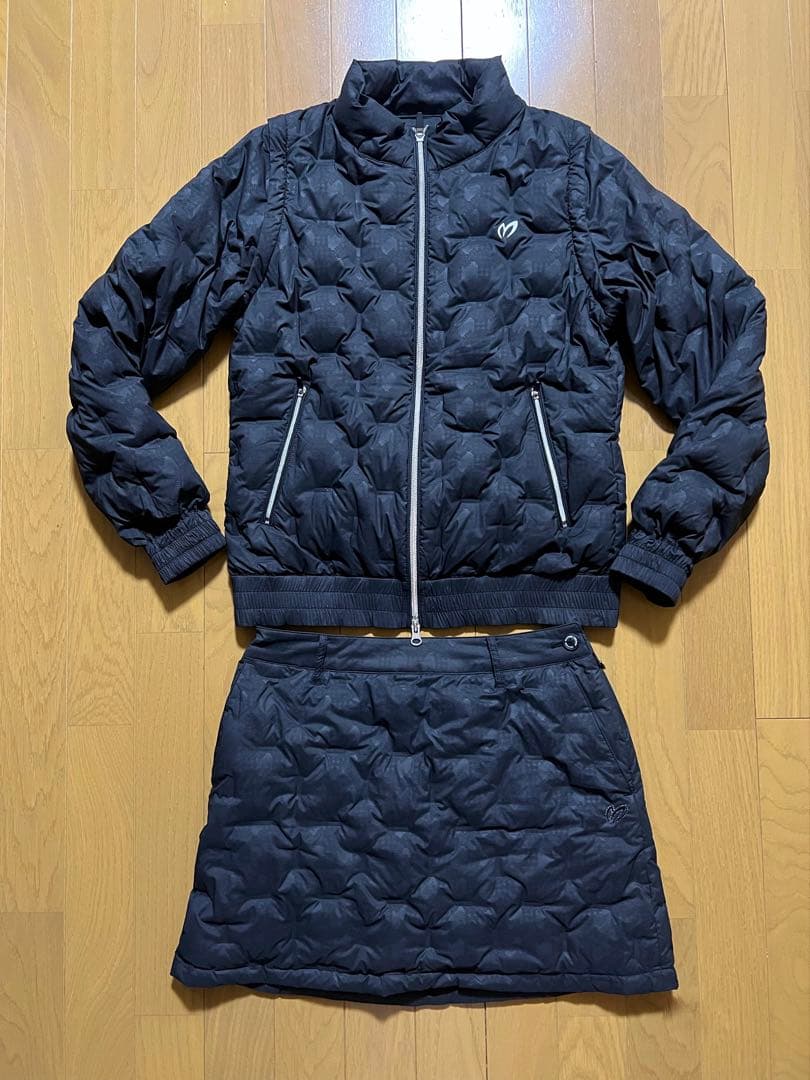 【美品】マスターバニー ダウンジャケット スカート セット 2way サイズ1