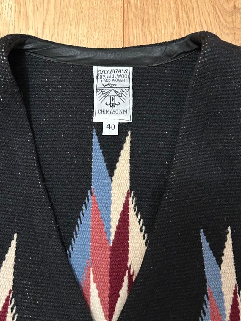 J*様 ORTEGA'S オルテガ チマヨベスト ウール 40