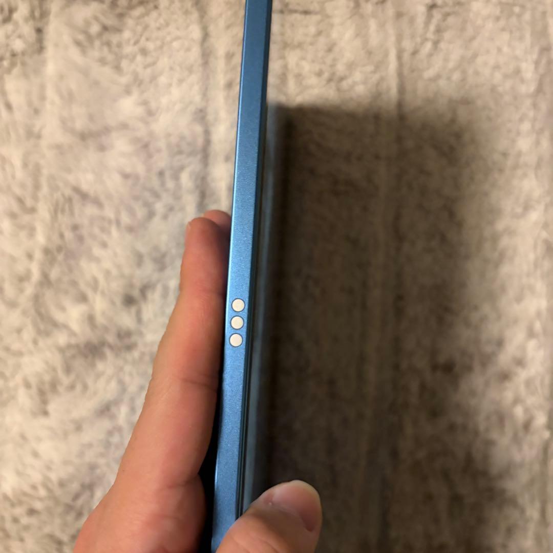 iPad A16 ブルー128GB ガラスフィルム付き おまけあり