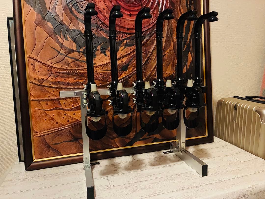 ★【中古美品】超お買得！ワンショットメジャー 台座・本体5個＋予備1個付き★