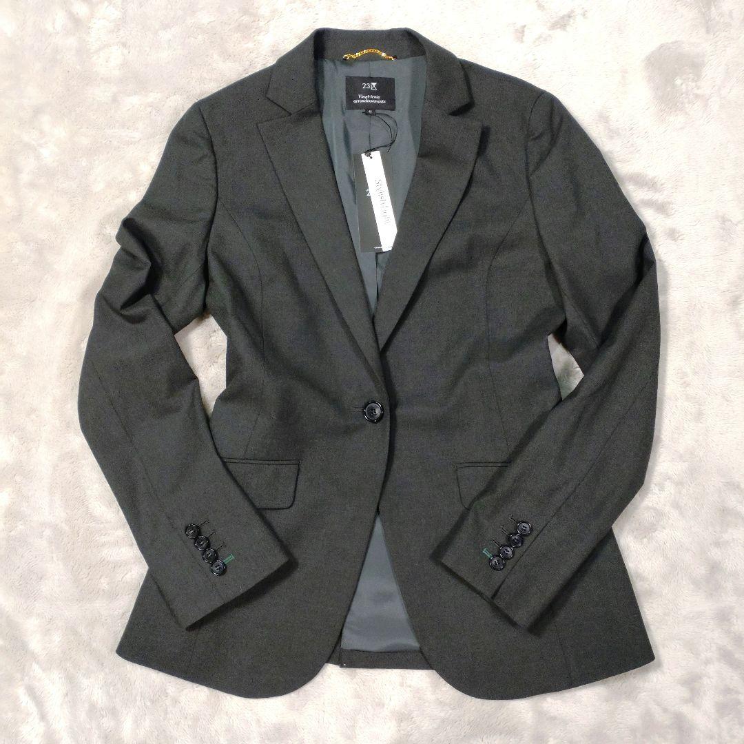 23区 Stylish Light テーラードJK 40 タグ付 定価3万