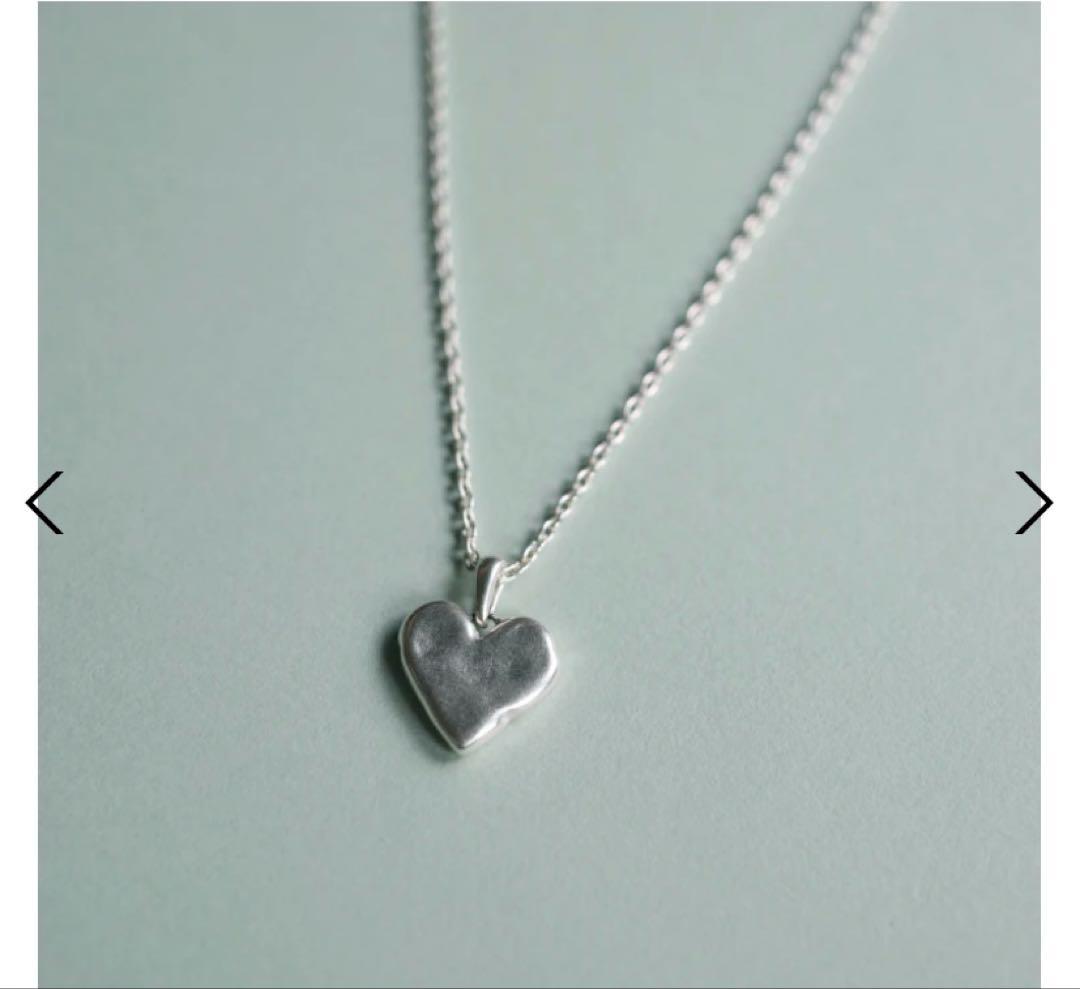 TEN. ハートシルフィウムネックレス SV