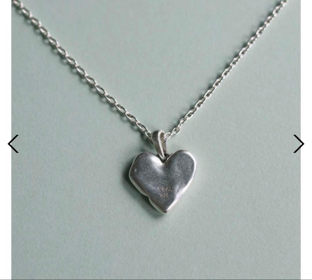 TEN. ハートシルフィウムネックレス SV