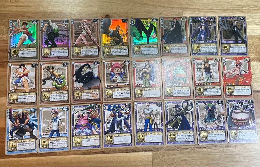 ワンピースカードダス　東の海の覇者 CE-C 21枚　　CE-W31枚