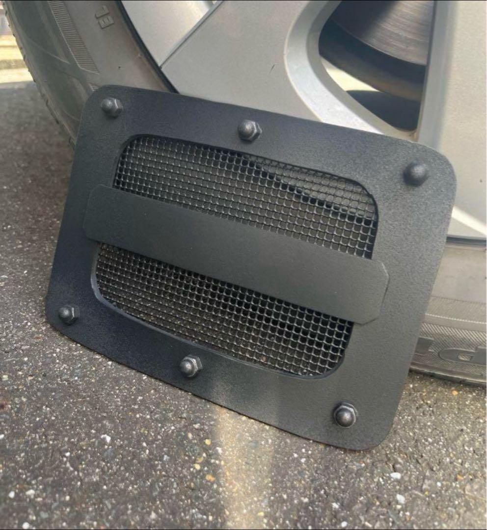 トヨタ　プロボックス　給油口カバー　＋ナンバーフレーム　ネーム入り