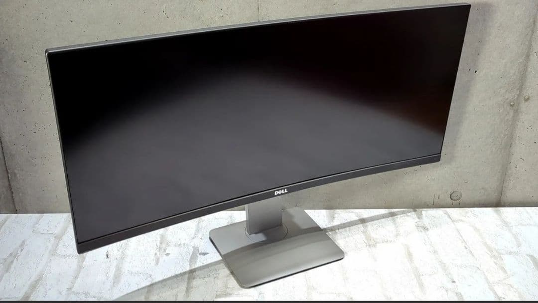 [美品] Dell デル 曲面 モニター 34インチ U3415W IPS