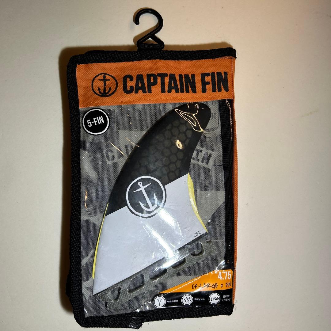 サーフィン・ボディボード CAPTAIN FIN-CF-LAR-GE- 5 FIN 4.75