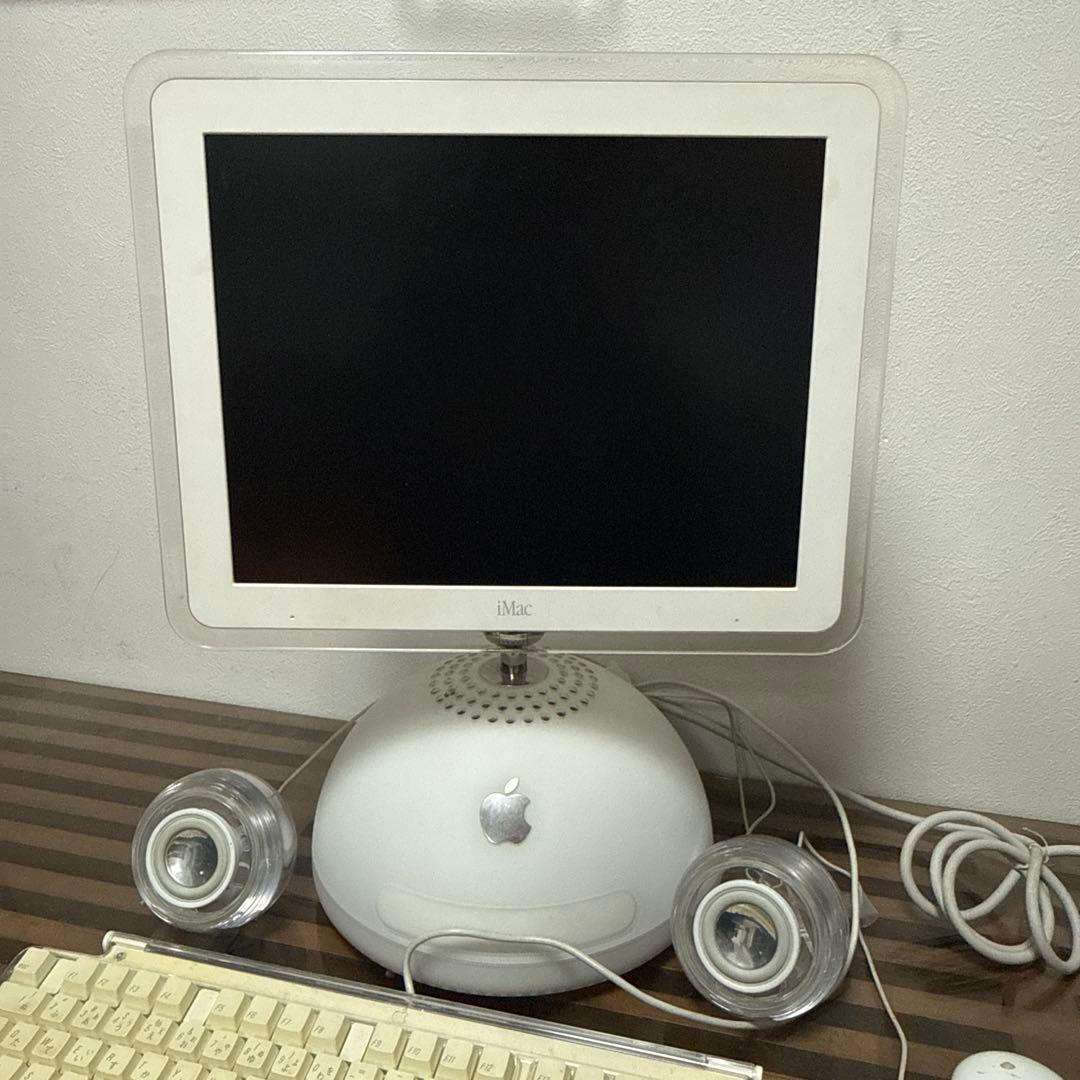 Apple iMac G4 ホワイト スピーカー付き