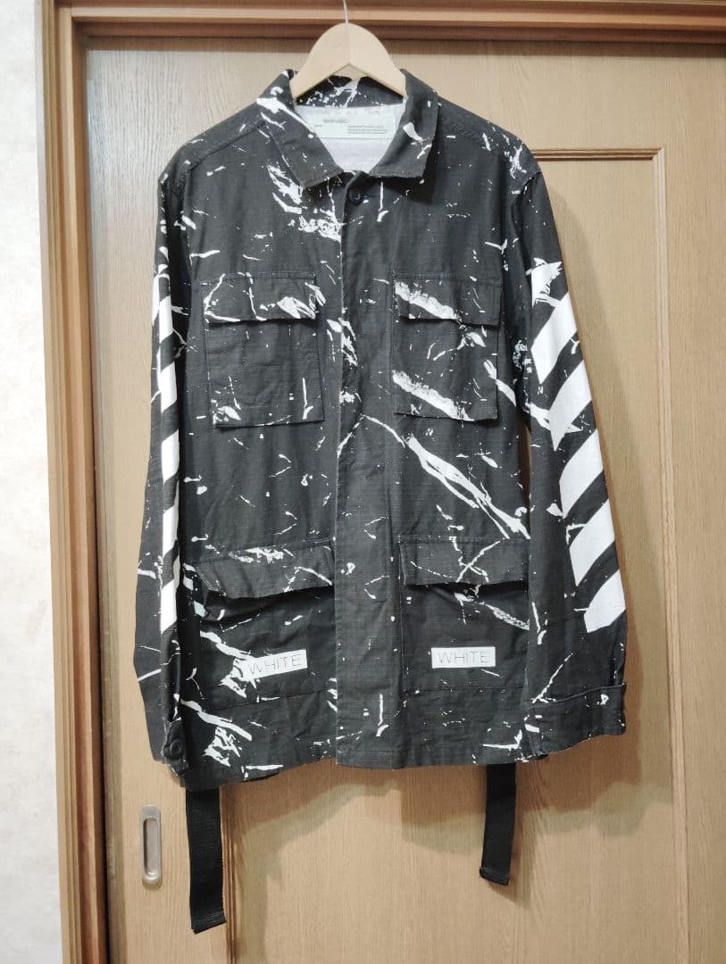 カバーオール　Off-White　XL