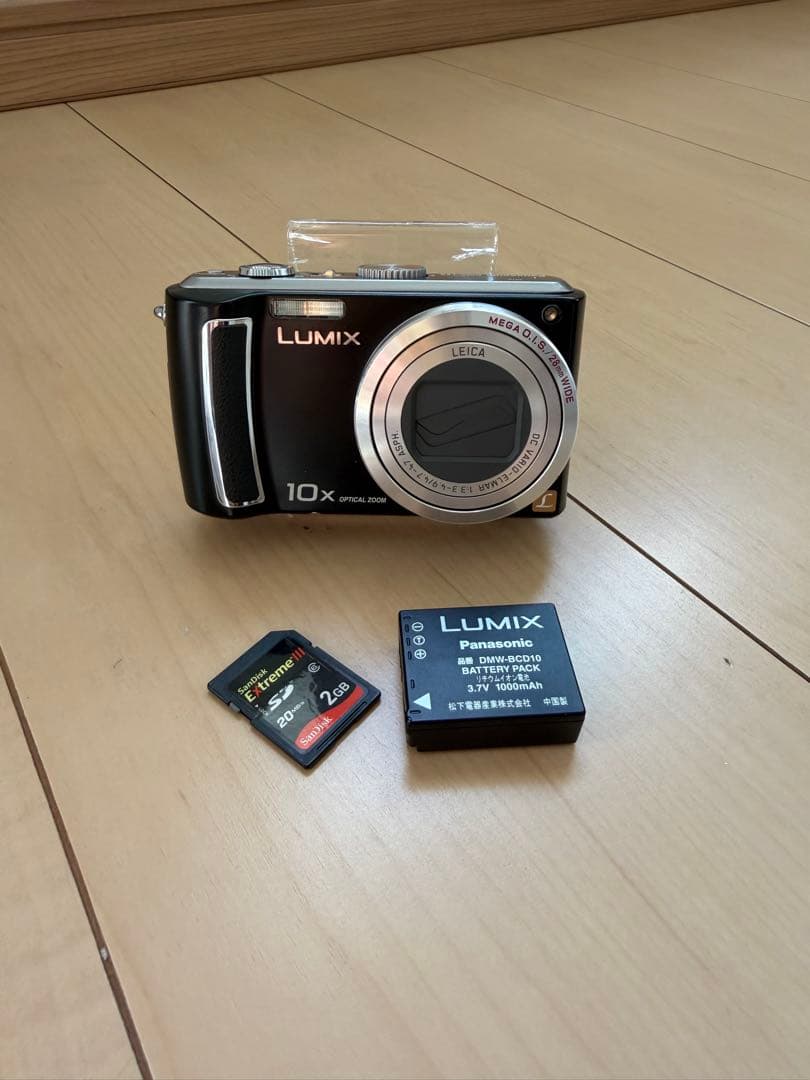 動作確認済 Panasonic LUMIX DMC-TZ5 ブラック