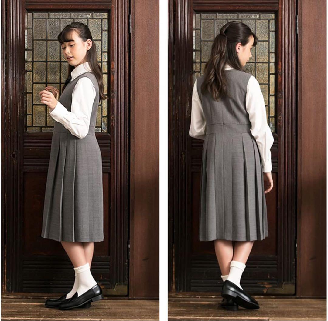 アリサナ　ワンピーススーツ　4点セット　女の子　卒業式　入学式　グレー　160