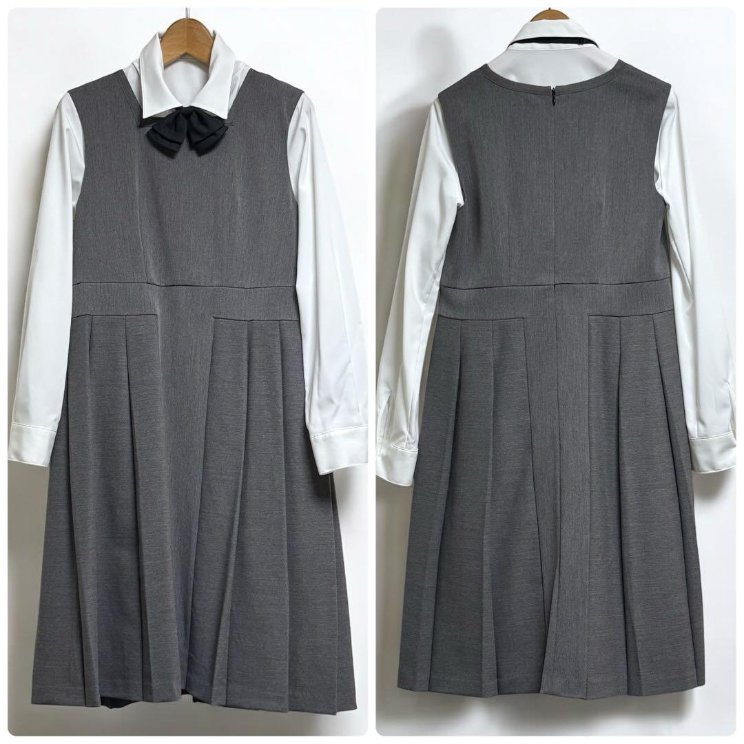 アリサナ　ワンピーススーツ　4点セット　女の子　卒業式　入学式　グレー　160