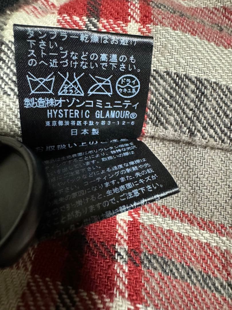 ヒステリックグララマー　珍品　レザージャケット　革ジャン