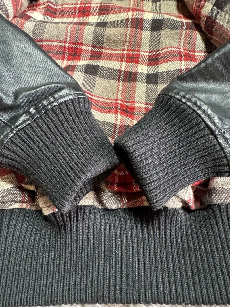 ヒステリックグララマー　珍品　レザージャケット　革ジャン