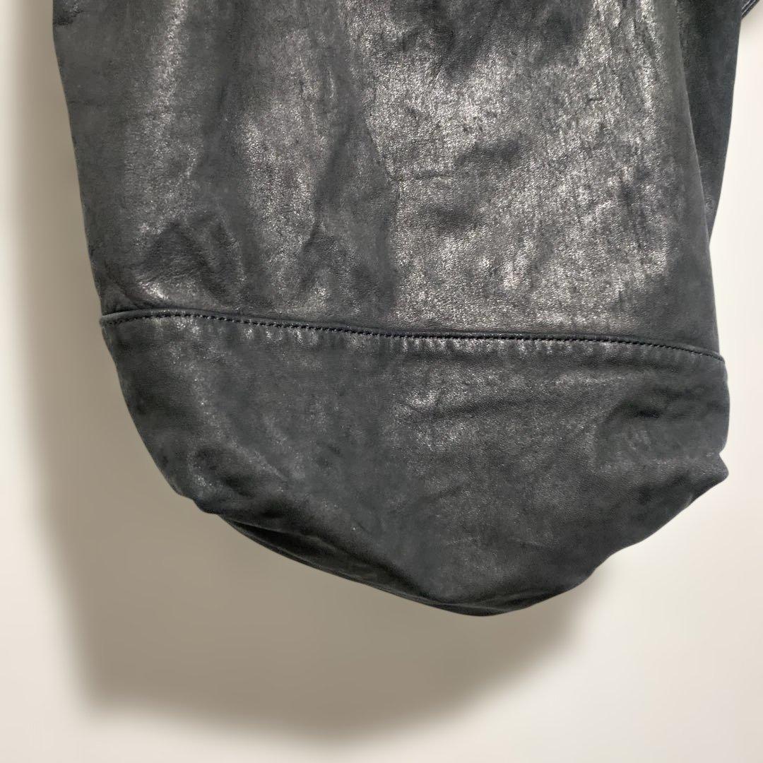 80〜90s コムデギャルソン 2way レザー ショルダーバッグ オールド