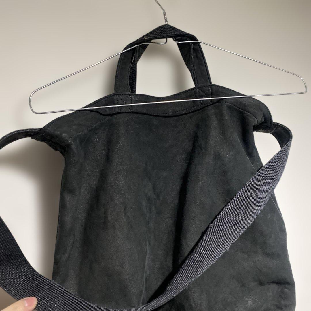 80〜90s コムデギャルソン 2way レザー ショルダーバッグ オールド