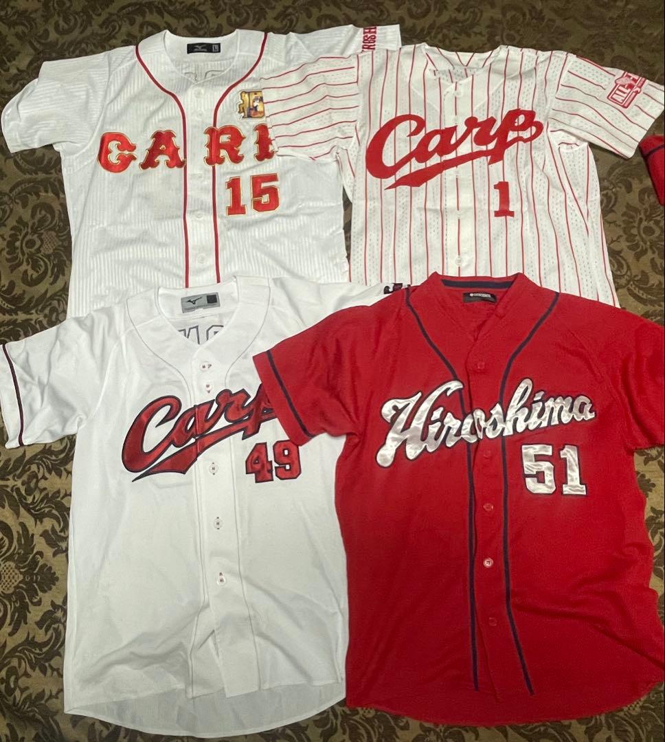 広島東洋カープ　ユニフォーム　12枚 黒田 前田 他 サイズ色々
