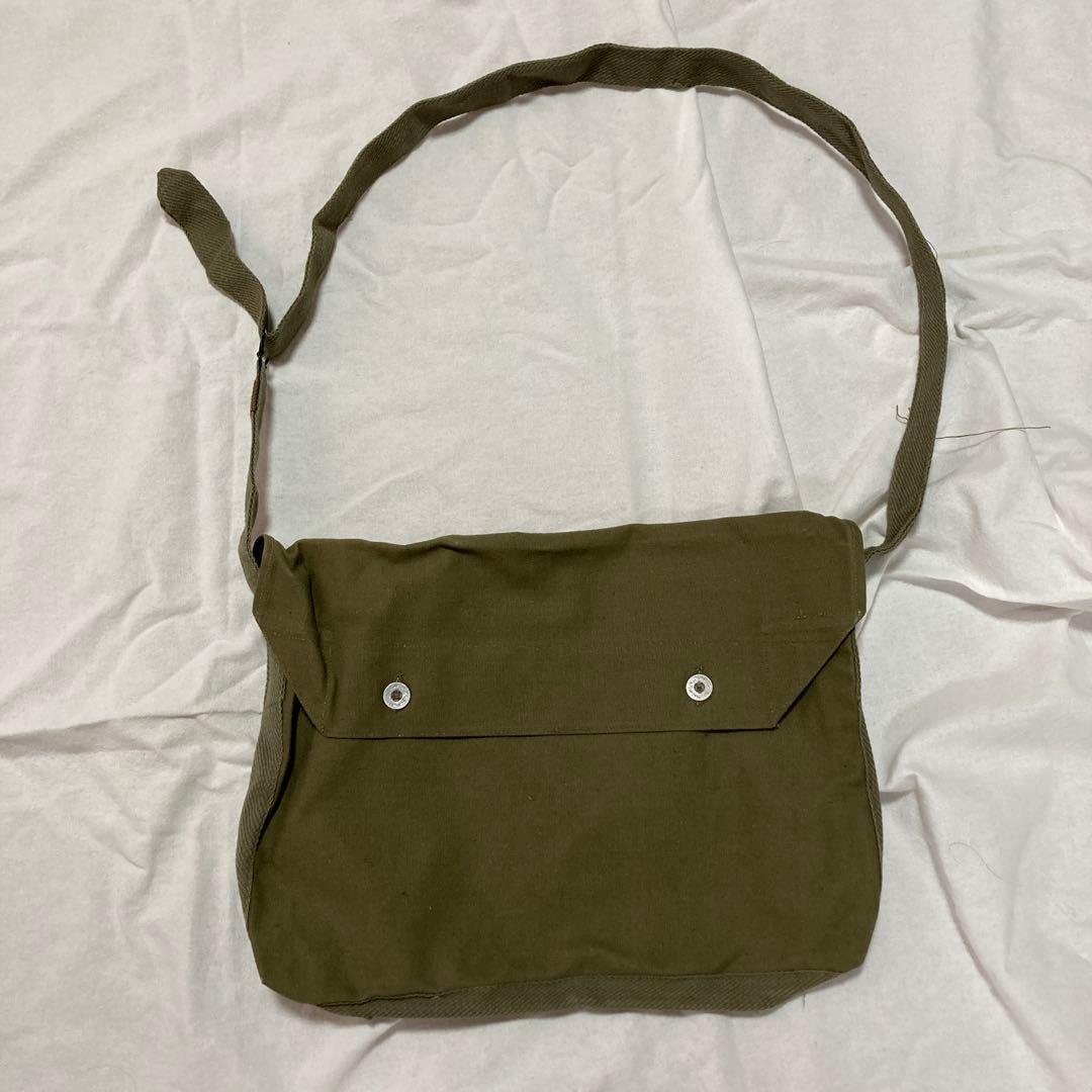 フランス軍 ブレッドバッグ 1951年製 オリーブグリーン ショルダーバッグ