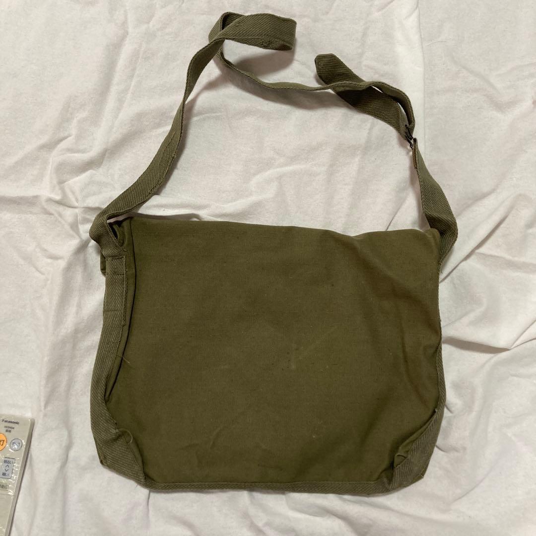 フランス軍 ブレッドバッグ 1951年製 オリーブグリーン ショルダーバッグ