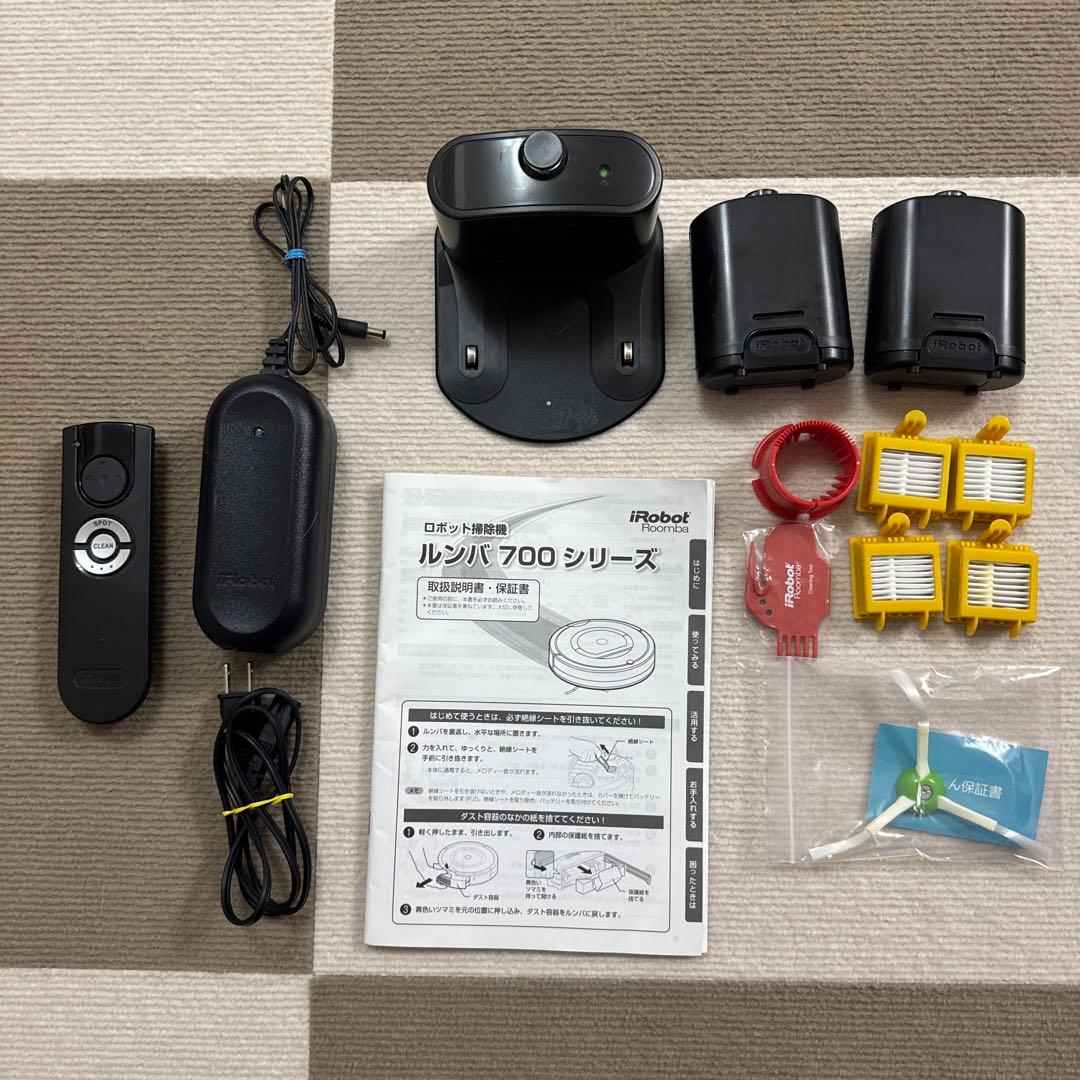 iRobot Roomba 自動掃除機 本体と付属品　ルンバ770