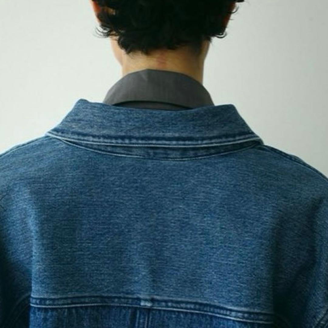 新品未開封タグ付EDWIN×ETRE TOKYOデニムシャツジャケットBLUE