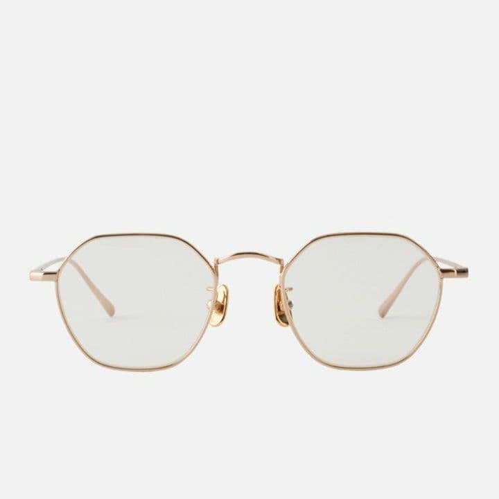 新品】ゴールド　オーバル　YUICHI TOYAMA　EYEVAN　AYAME