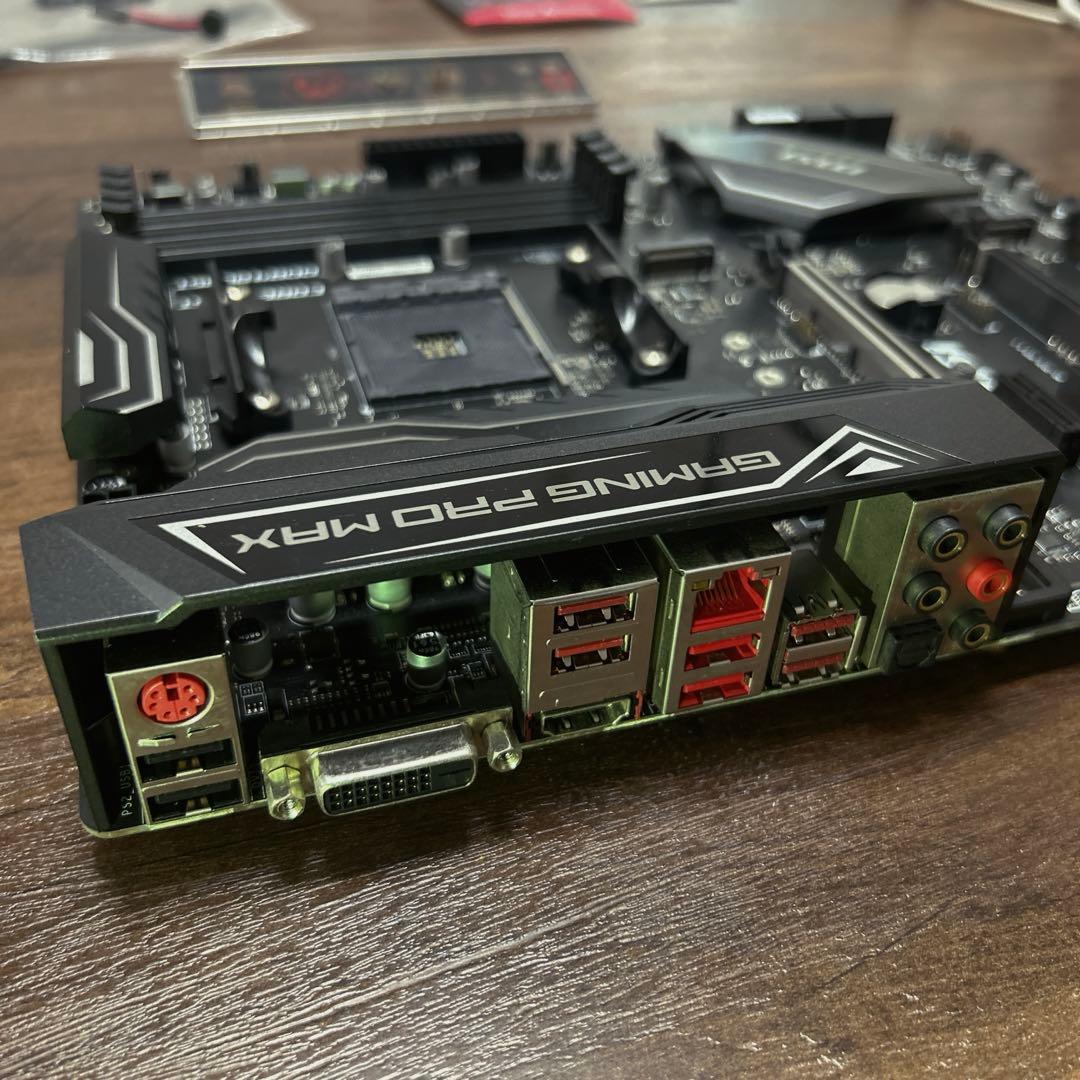 msi X470 GAMING PRO MAX +メモリ16GB DDR-4×2