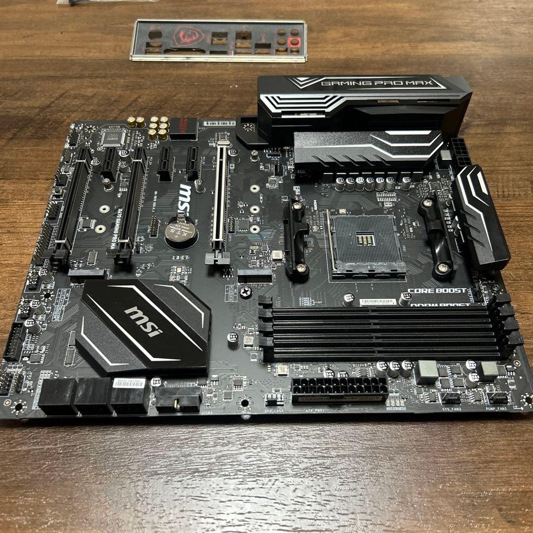 msi X470 GAMING PRO MAX +メモリ16GB DDR-4×2