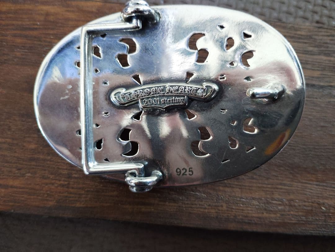 オーバルクロスバックル　CHROME HEARTS好きに