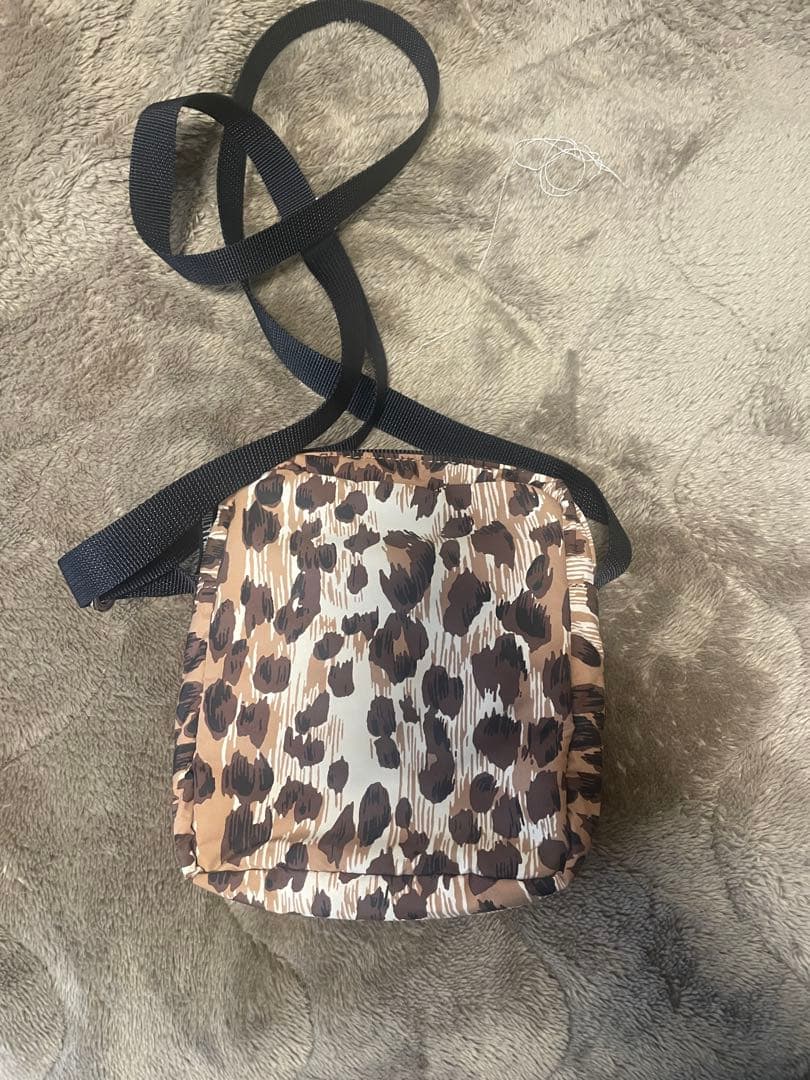 バッグ WACKO MARIA LEOPARD SMALL SHOULDER BAG