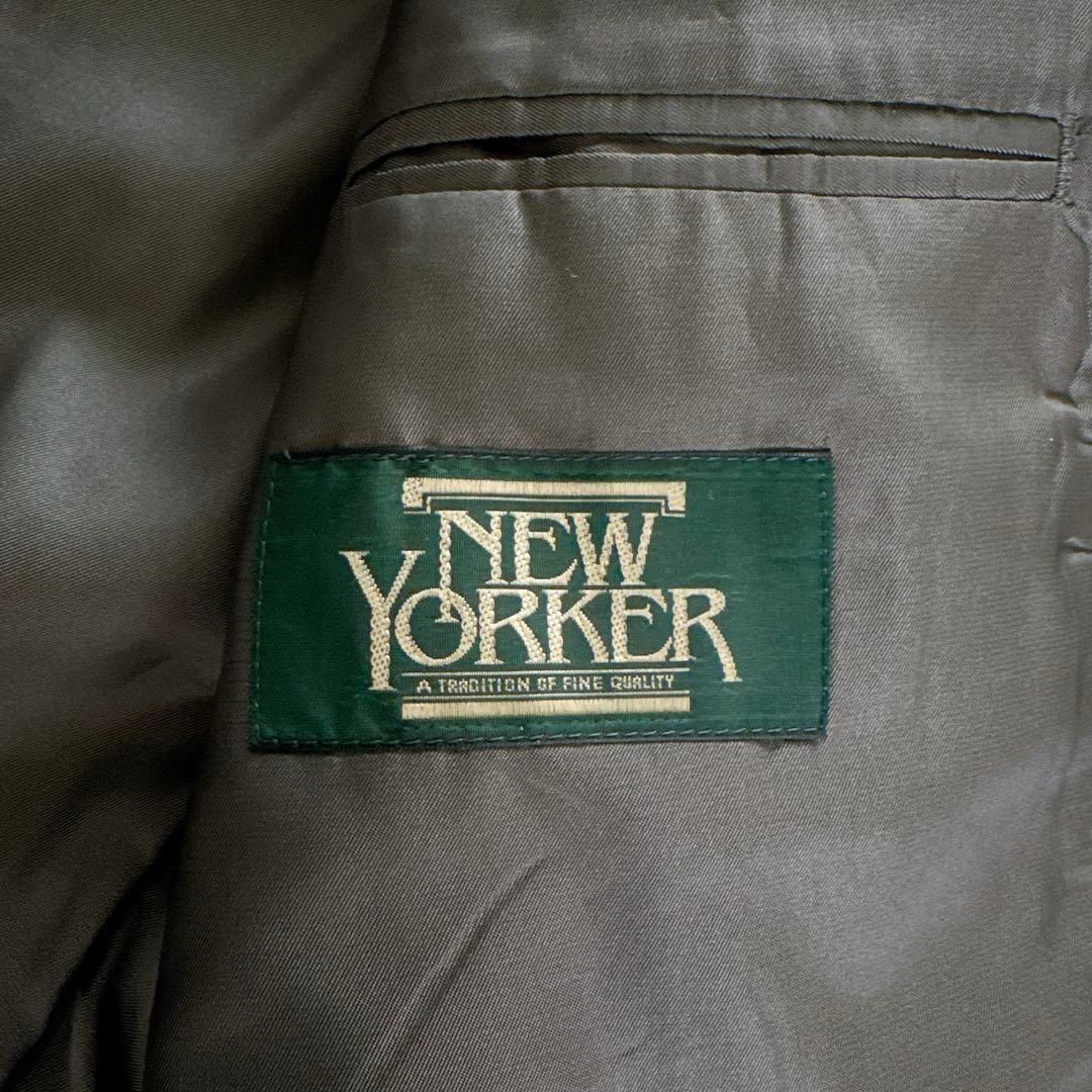 新品タグ付き✨【NEWYORKER】ジャケット ウール グレー AB5サイズ