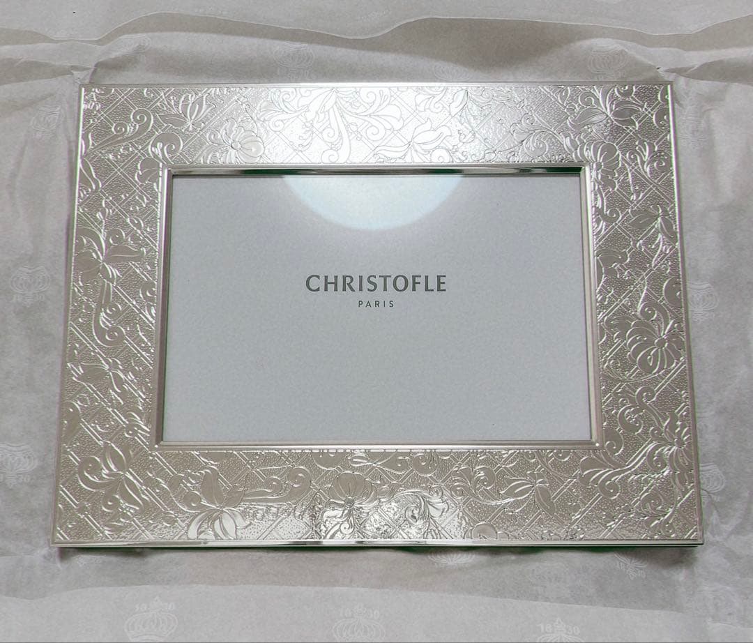 【未使用品】CHRISTOFLE クリストフル フォトフレーム ジャルダンエデン