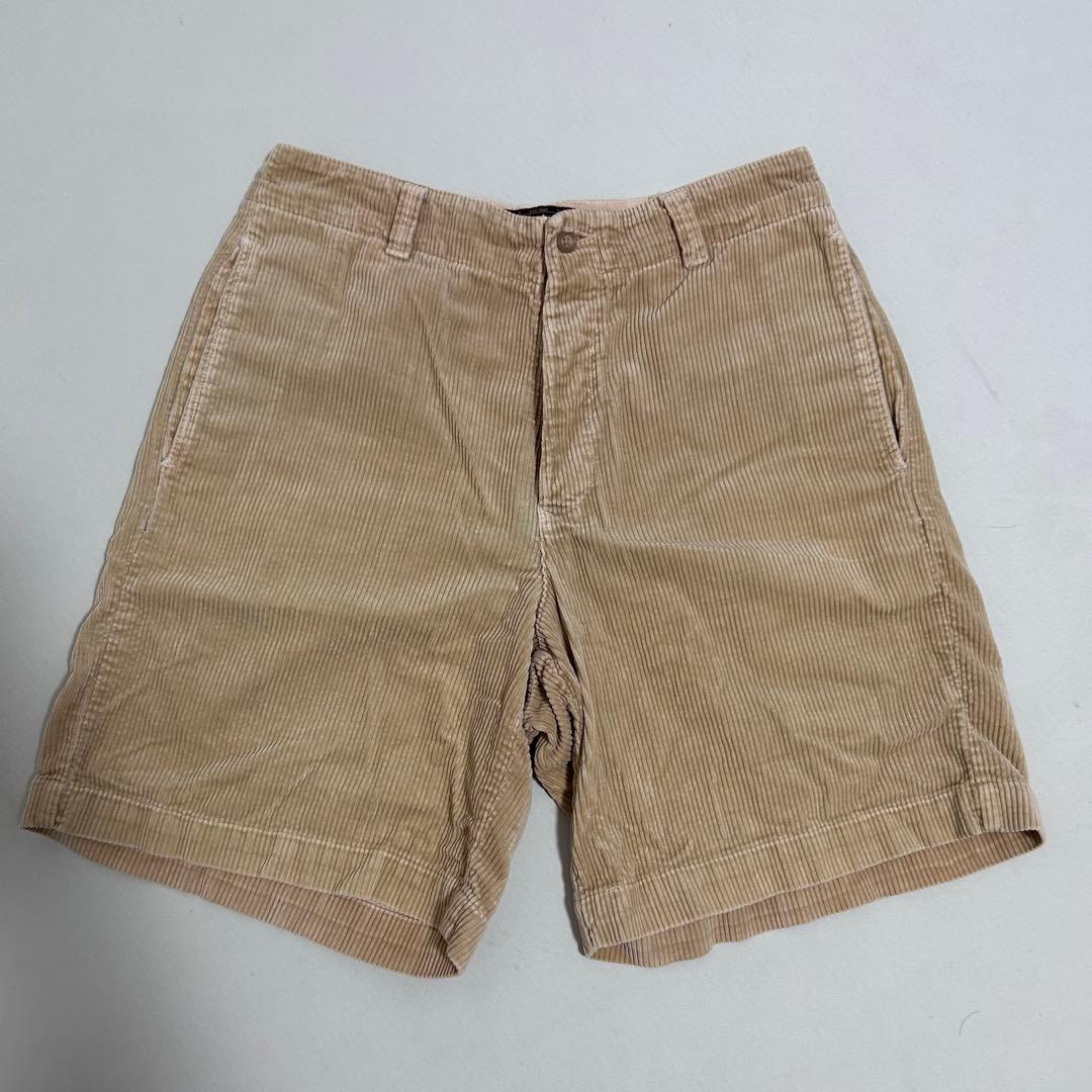 希少　三つ星タグ　RRL コーデュロイハーフパンツ