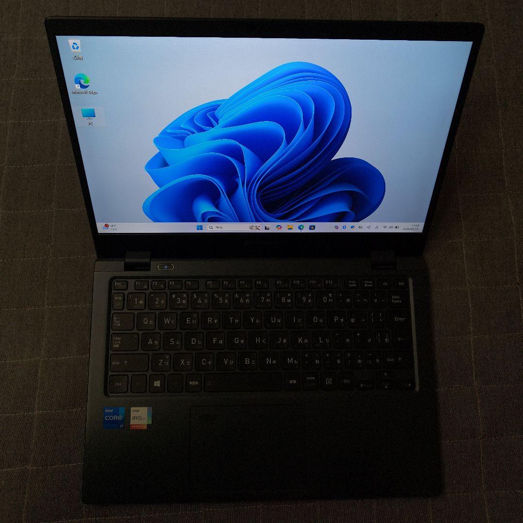 タッチ 爆速 Dynabook 超軽量 11世代i7 16GB 512GB 7