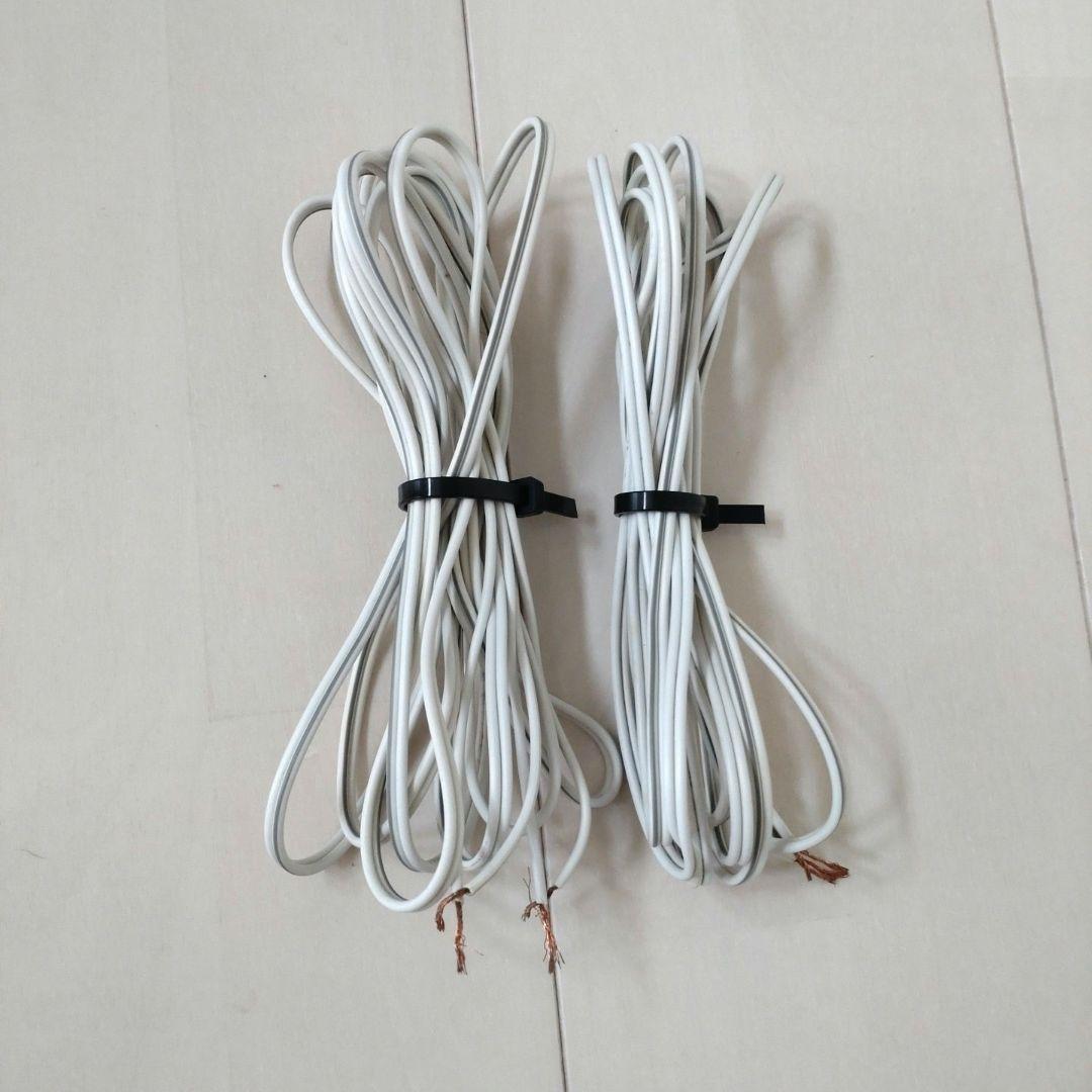 美品 デノン DENON SC-T7L2 ホワイト スピーカー