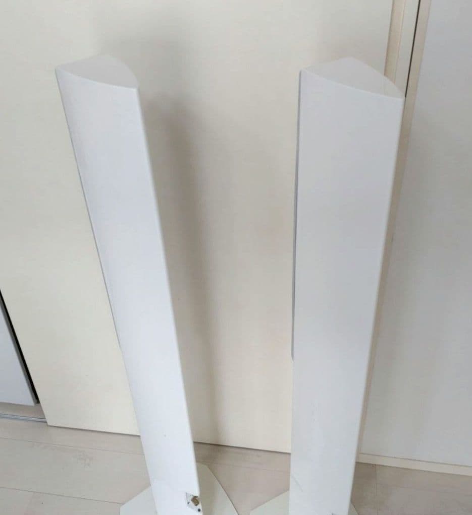 美品 デノン DENON SC-T7L2 ホワイト スピーカー