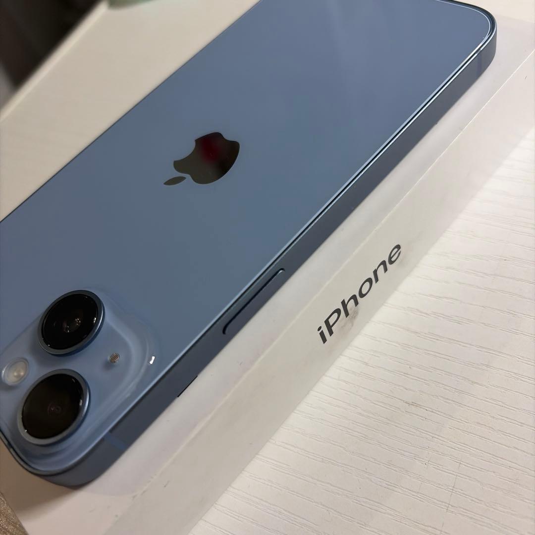iPhone14 128GB ブルー SIMフリー 極美品