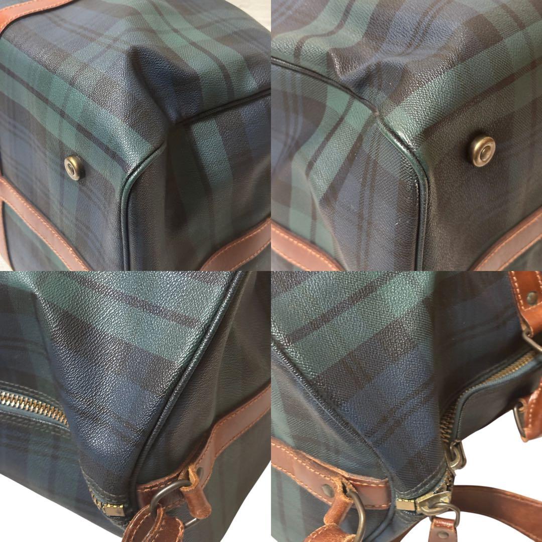 【人気】ポロラルフローレン　ブラックウォッチ　大容量　ボストンバッグ