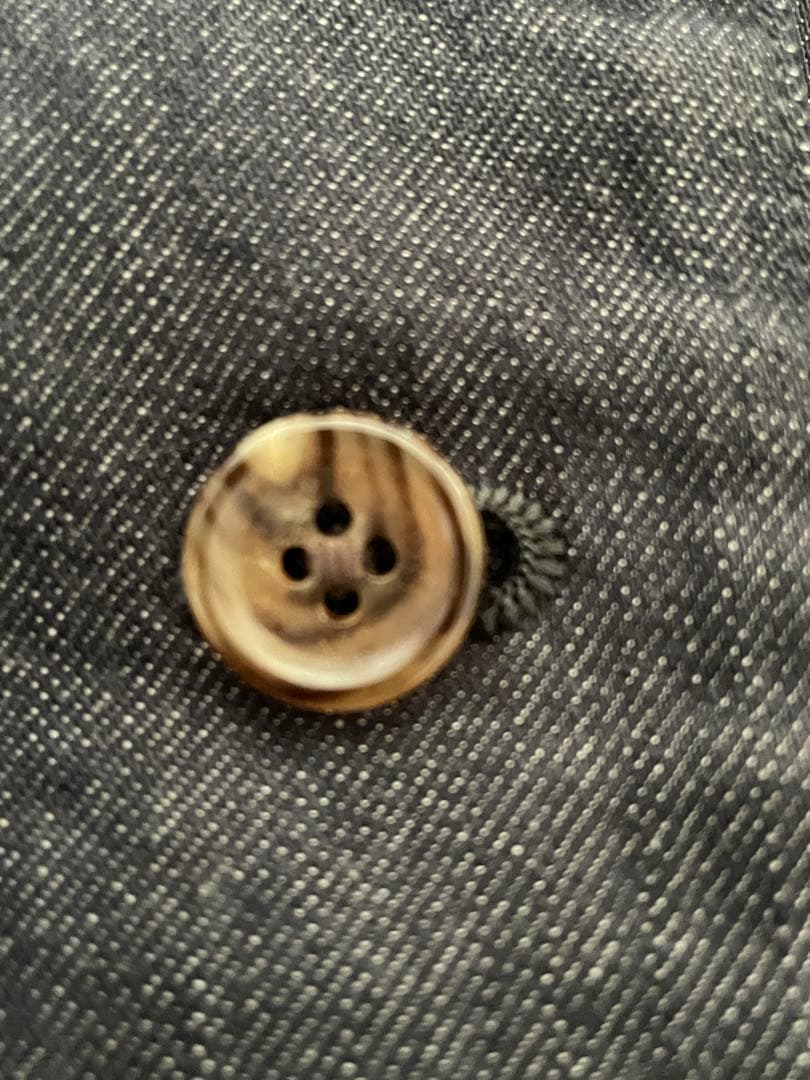 マドモアゼルノンノン　デニムフード付きコート