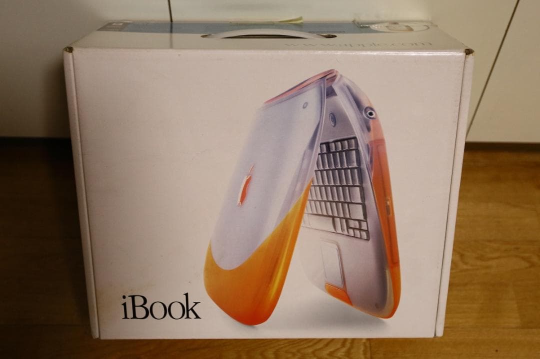 Apple iBook タンジェリン★動作品★G3クラムシェル★HDD：20GB