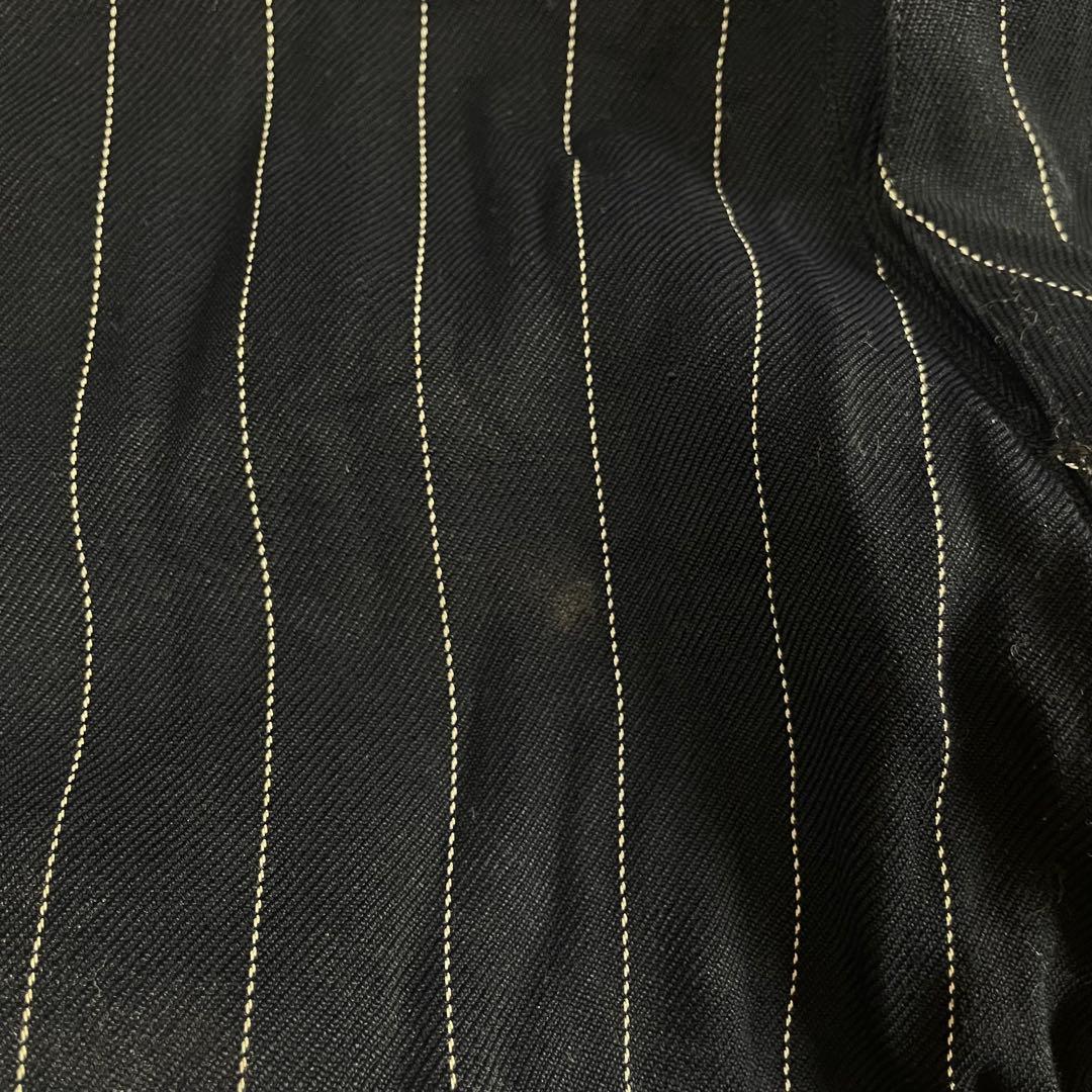 50's vintage スラックス　レーヨンギャバジン ストライプ　　希少