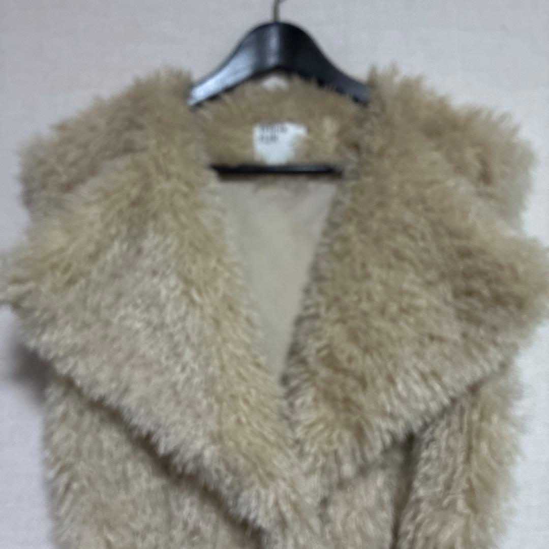 THINK FUR シンクファー ファーベスト　ファーコート エコファーＳ