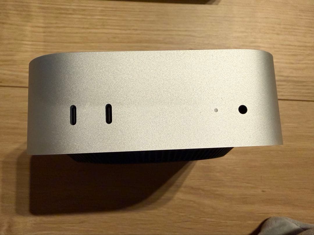 MAC Mini M4 CPU16GB ストレージ256GB