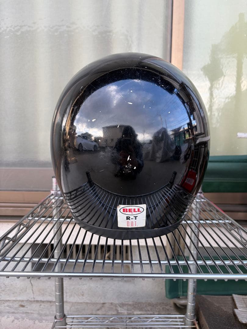 BELL R-T 黒 ジェットヘルメット Mサイズ　ヴィンテージ