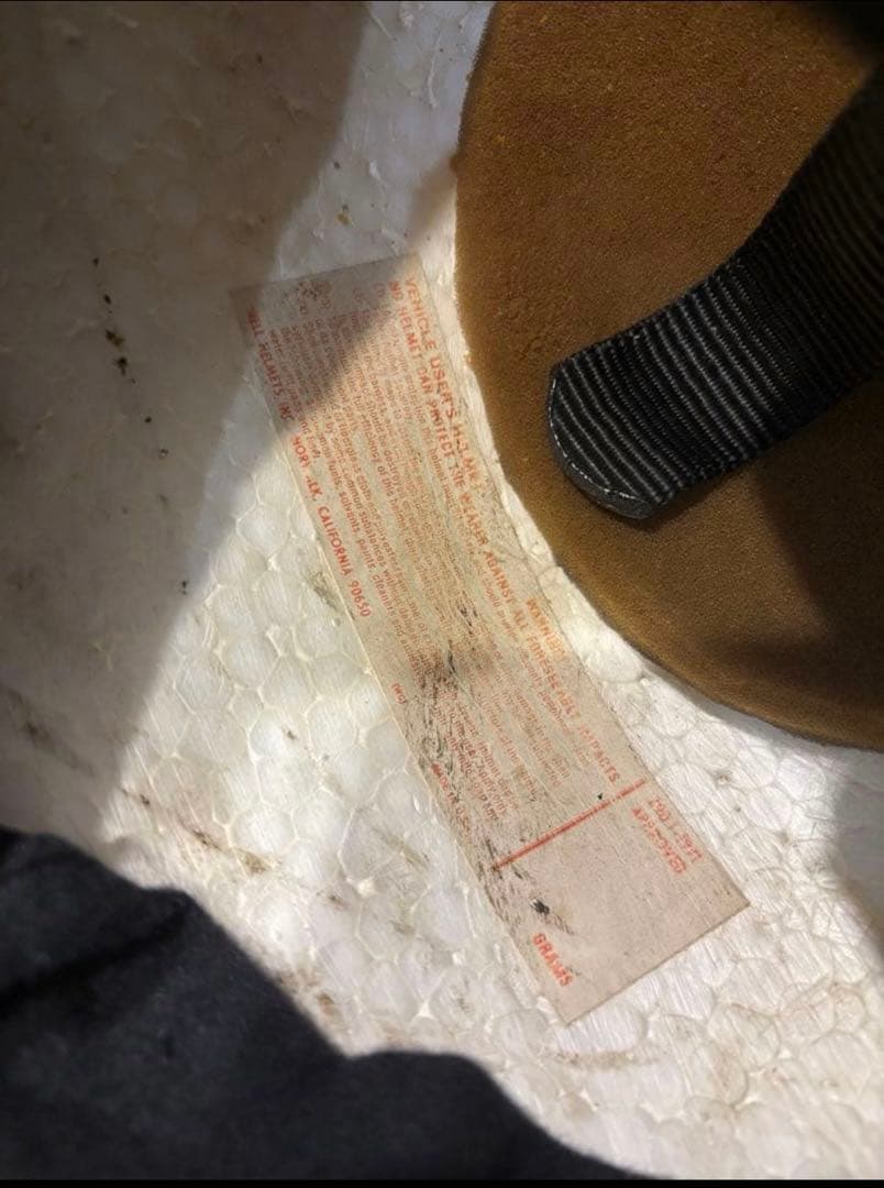 BELL R-T 黒 ジェットヘルメット Mサイズ　ヴィンテージ