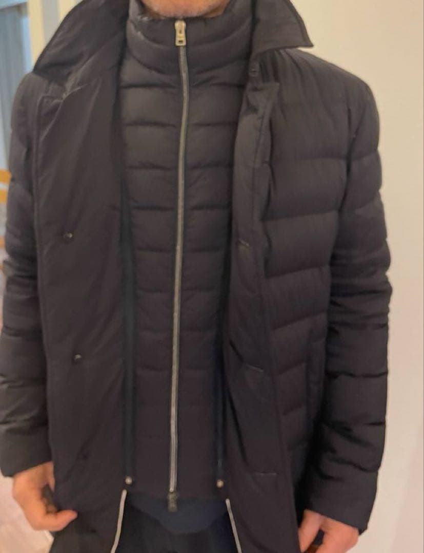 ヘルノダウンジャケット ブラック